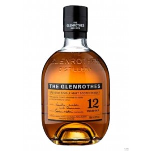 WHISKY GLENROTHES + 1 VERRE 12 ANS