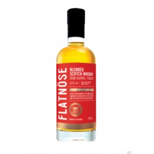 Whisky Flatnöse Blended Rum Barrel 70cl