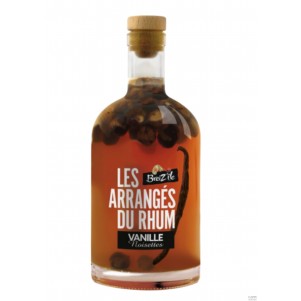 PUNCH AU RHUM BREIZ'ILE VANILLE / NOISETTE 70cl 28°