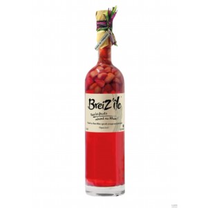 PUNCH AU RHUM BREIZ'ILE FRAISE PLOUGASTEL 70cl 28°