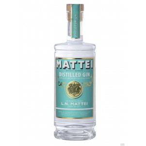GIN L.N MATTEI DISTILLED DRY 50cl 40°