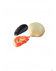 CHOCOLAT SACHET ASSORTIMENT FRUITS DE MER 150G