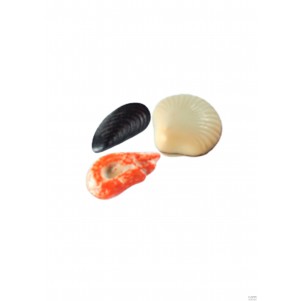 CHOCOLAT SACHET ASSORTIMENT FRUITS DE MER 150G