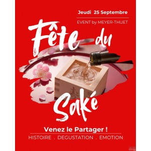 Fête du Saké ! REPAS & DEGUSTATION découverte d'un alcool iconique Made in Japan ! 