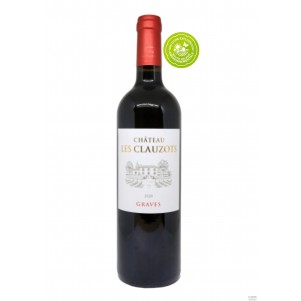GRAVES CHATEAU LES CLAUZOTS ROUGE 2020 75cl Médaille d'Or