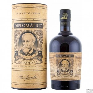 RHUM DIPLOMATICO SELECCION FAMILIA - Coffret 2verres