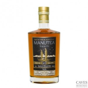 Rhum Vieux Manutea VO Pur Jus de Canne 70cl 43°