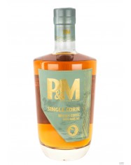 WHISKY P&M SINGLE CORN 70cl 45°