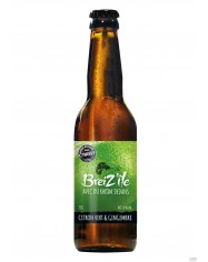 BIERE BREIZ'ILE CITRON VERT & GINGEMBRE 33cl 7.5°