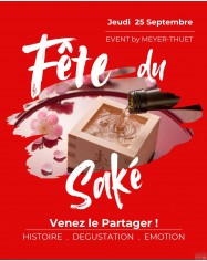 Fête du Saké ! REPAS & DEGUSTATION découverte d'un alcool iconique Made in Japan ! 