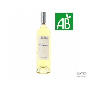COTES DE PROVENCE BIO ROMANE BLANC 13&deg; 75cl CHATEAU LES MESCLANCES 
