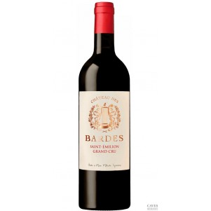 CHATEAU DES BARDES SAINT-EMILION GRAND CRU Rouge 2022 Ch&acirc;teau BARDES 13.5&deg; 75cl BORDEAUX